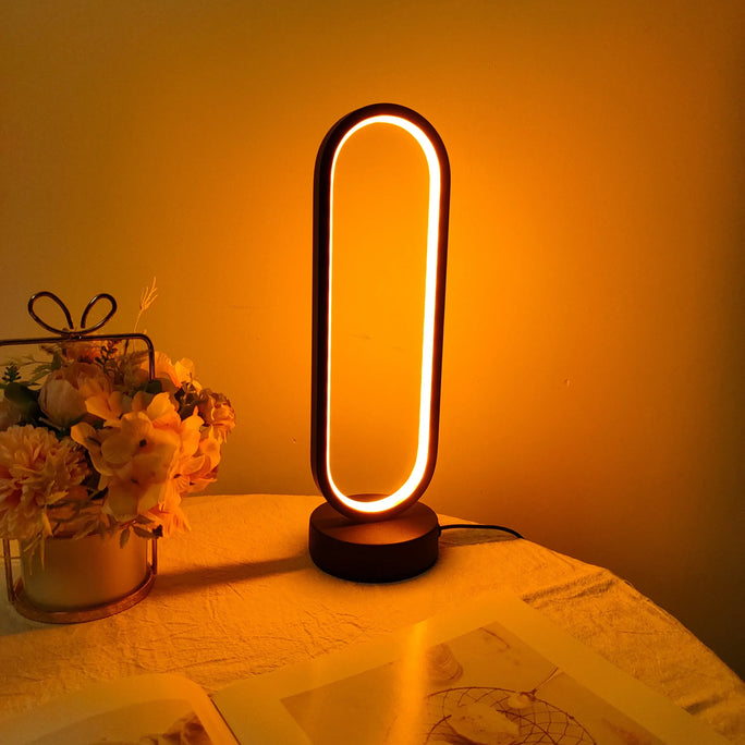 Three-Color LED Bedside Lamp