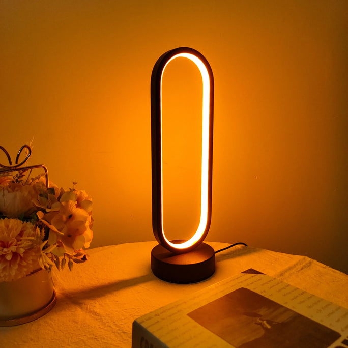 Three-Color LED Bedside Lamp